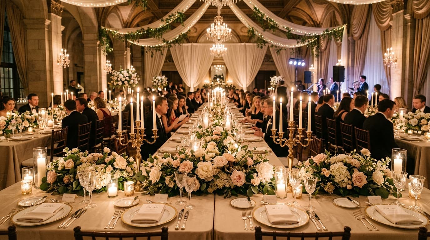 Luxury Wedding Reception